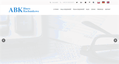 Desktop Screenshot of biuroabk.pl