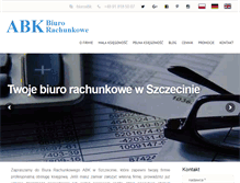 Tablet Screenshot of biuroabk.pl